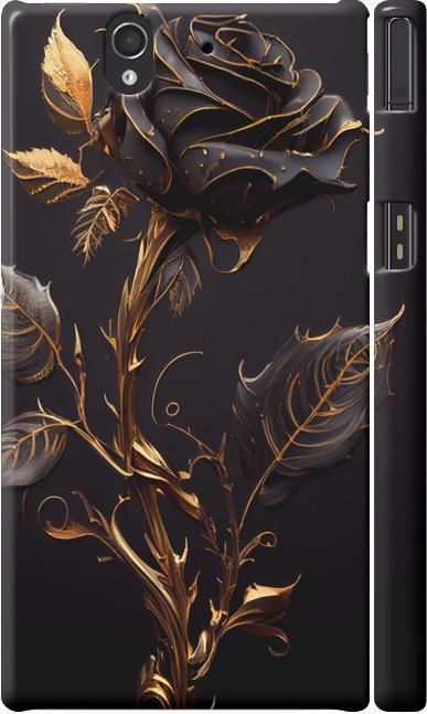 Чехол на Sony Xperia Z C6602 Роза 3 (5552m-40-42517)