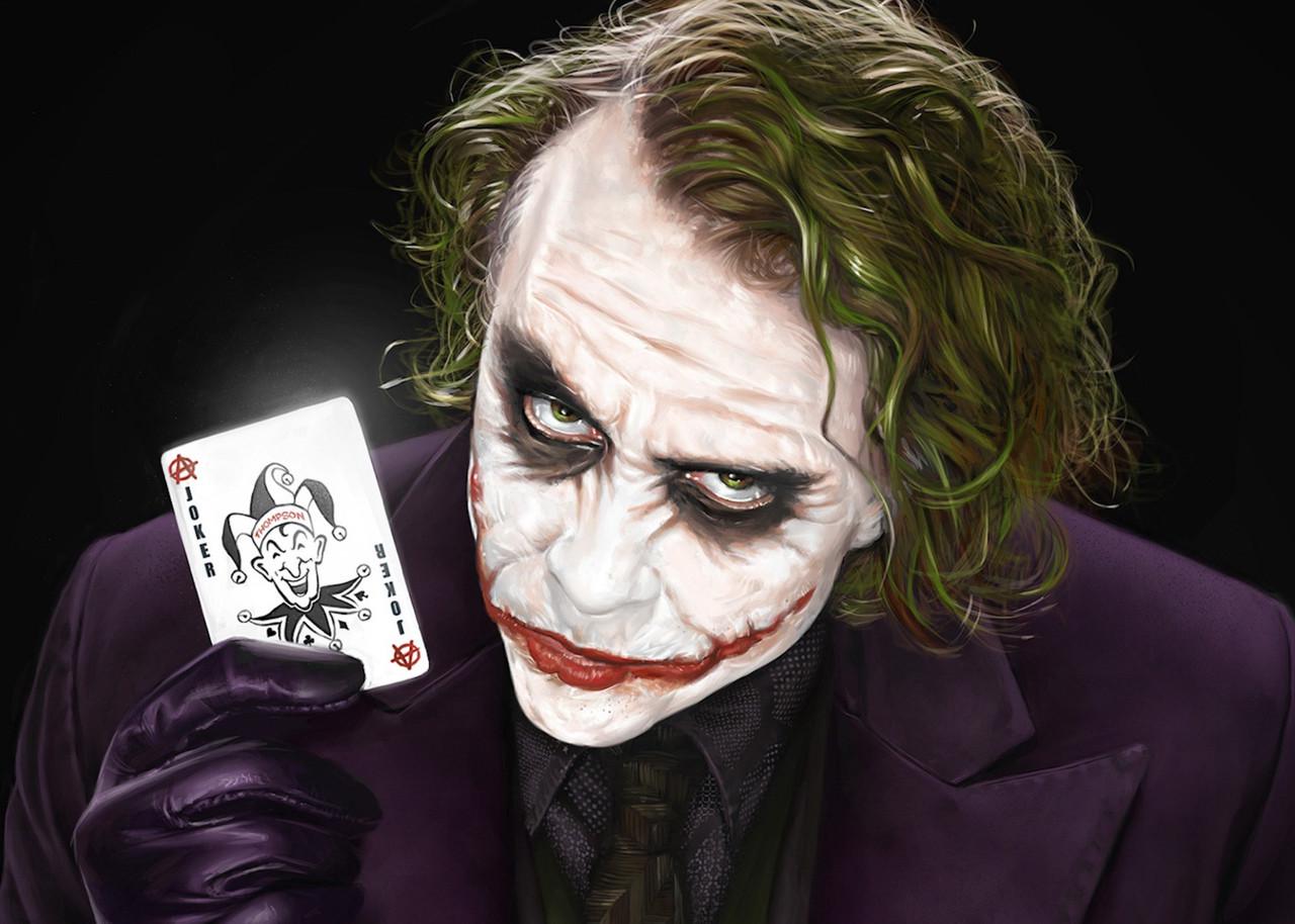 Картина GeekLand Joker минимализм (JK.09.016)