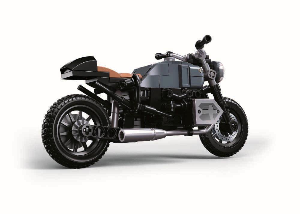 Конструктор Sluban M38-B1134 Мотоцикл BMW R nineT 191 деталь - фото 3