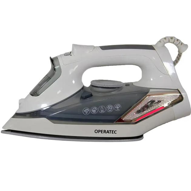 Утюг с отпариванием Operatec OP-1004 электронный Серый (GR-04386)