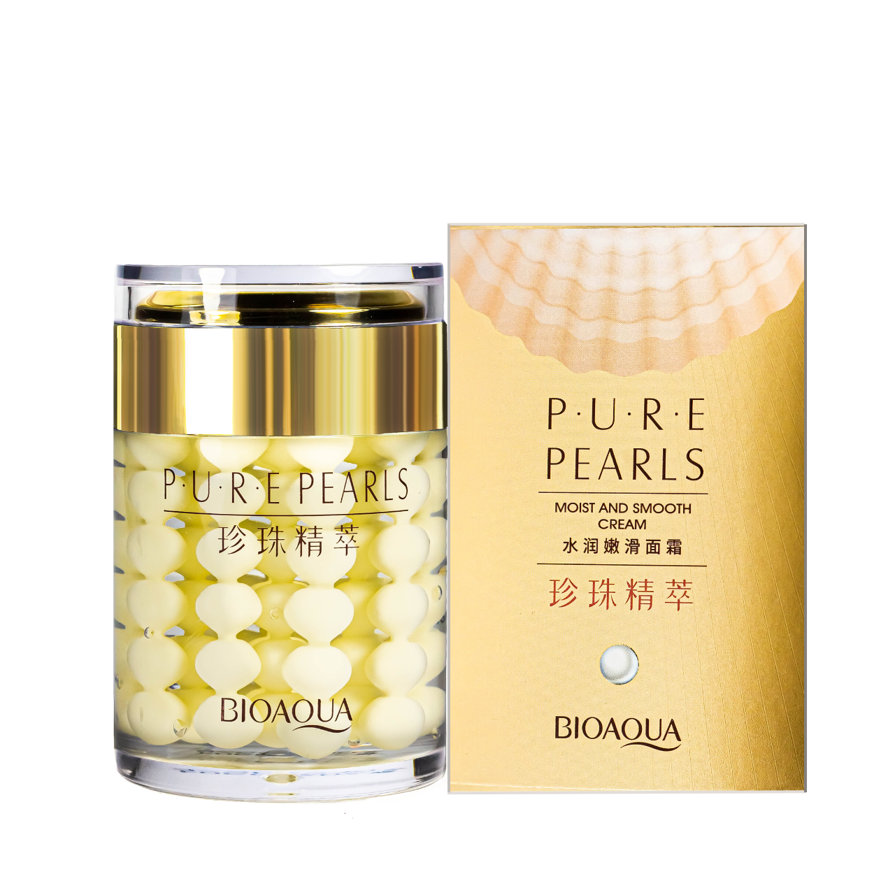 Крем для лица увлажняющий Bioaqua Pure Pearls Cream 60 мл