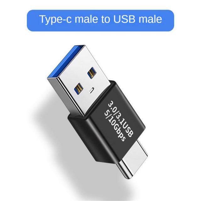 Перехідник-адаптер USB Type-C 3.1-USB M/M 10Gbps eXpert Type-4 Black - фото 3