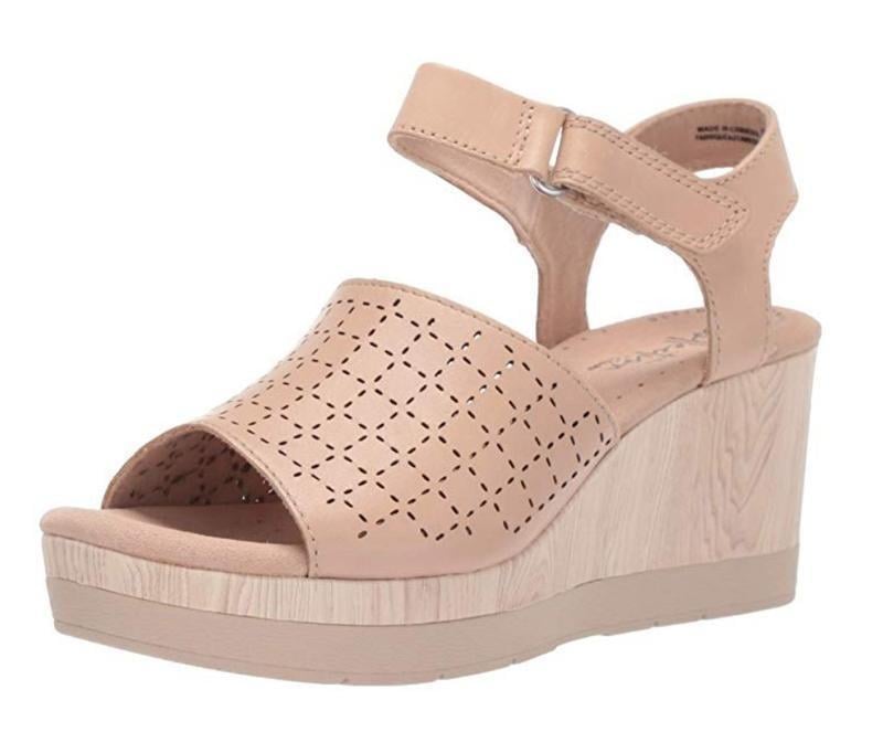 Босоножки женские Clarks р. 42 Бежевый (2660244321)