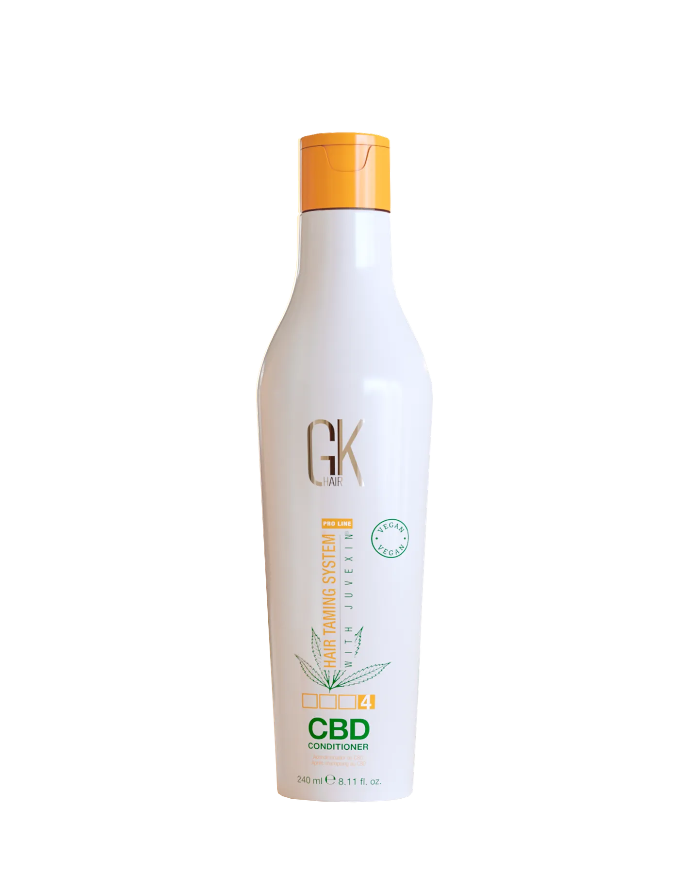 Кондиционер с экстрактом конопли CBD Vegan Conditioner Gkhair 240 мл (850704002509)