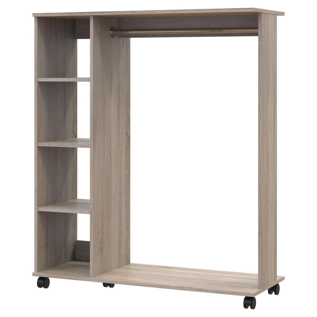 Стойка гардеробная Doros Д1 100х41,6х129,4 см Дуб Сонома (DRS-011421)