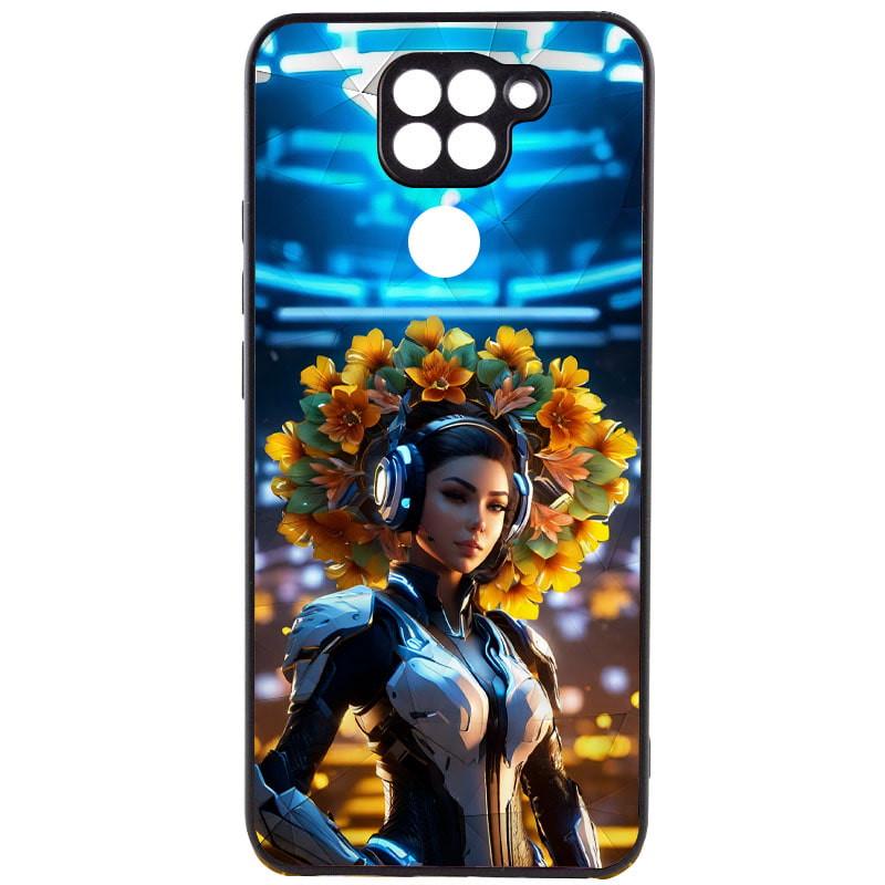 Протиударний TPU+PC Чохол Prisma Ladies для Xiaomi Redmi Note 9 / Redmi 10X Cyberpunk