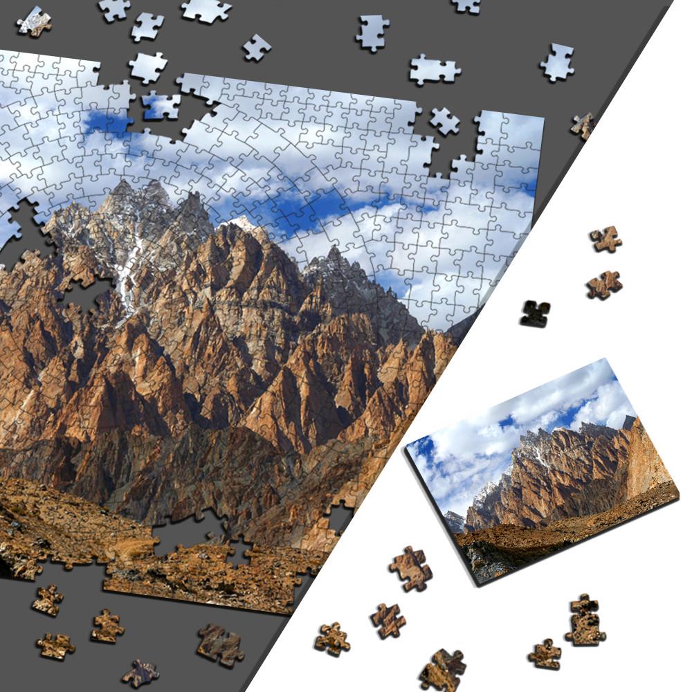 Пазл дерев'яний фігурний THEGRAVIX Гори Пассу Сар 146 деталей - фото 2 Пазл дерев'яний фігурний THEGRAVIX Гори Пассу Сар 146 деталей - фото 2