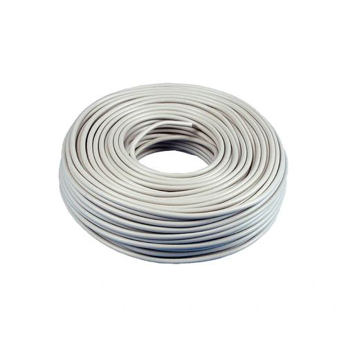 Кабель сигнальний без екрану Vector Allarm біметал 4x0,22 100 м White (28745926)