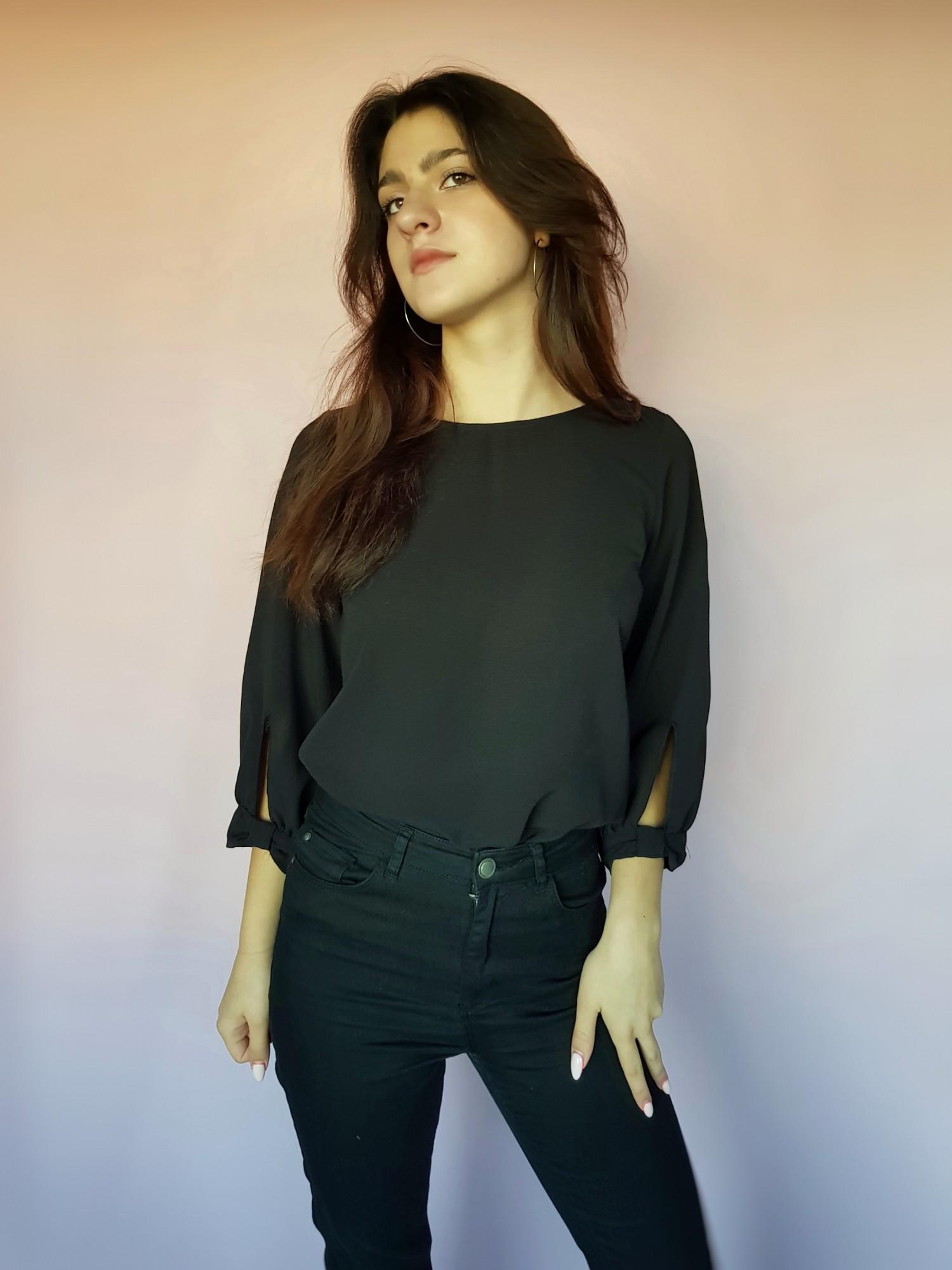 Блуза Boohoo L Черный (10345/46)