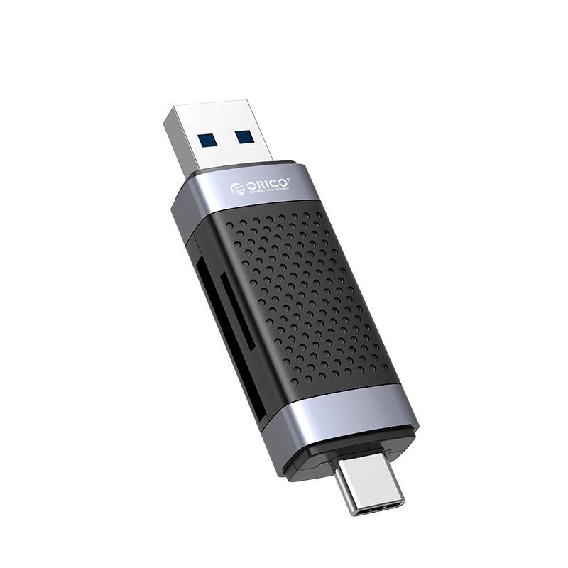 Картридер ORICO TF+SD Dual Port USB2.0