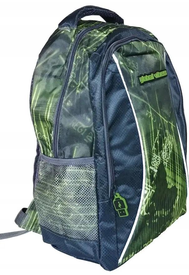 Рюкзак міський Paso Global Vibes 19 л Синій (BR-971-6)