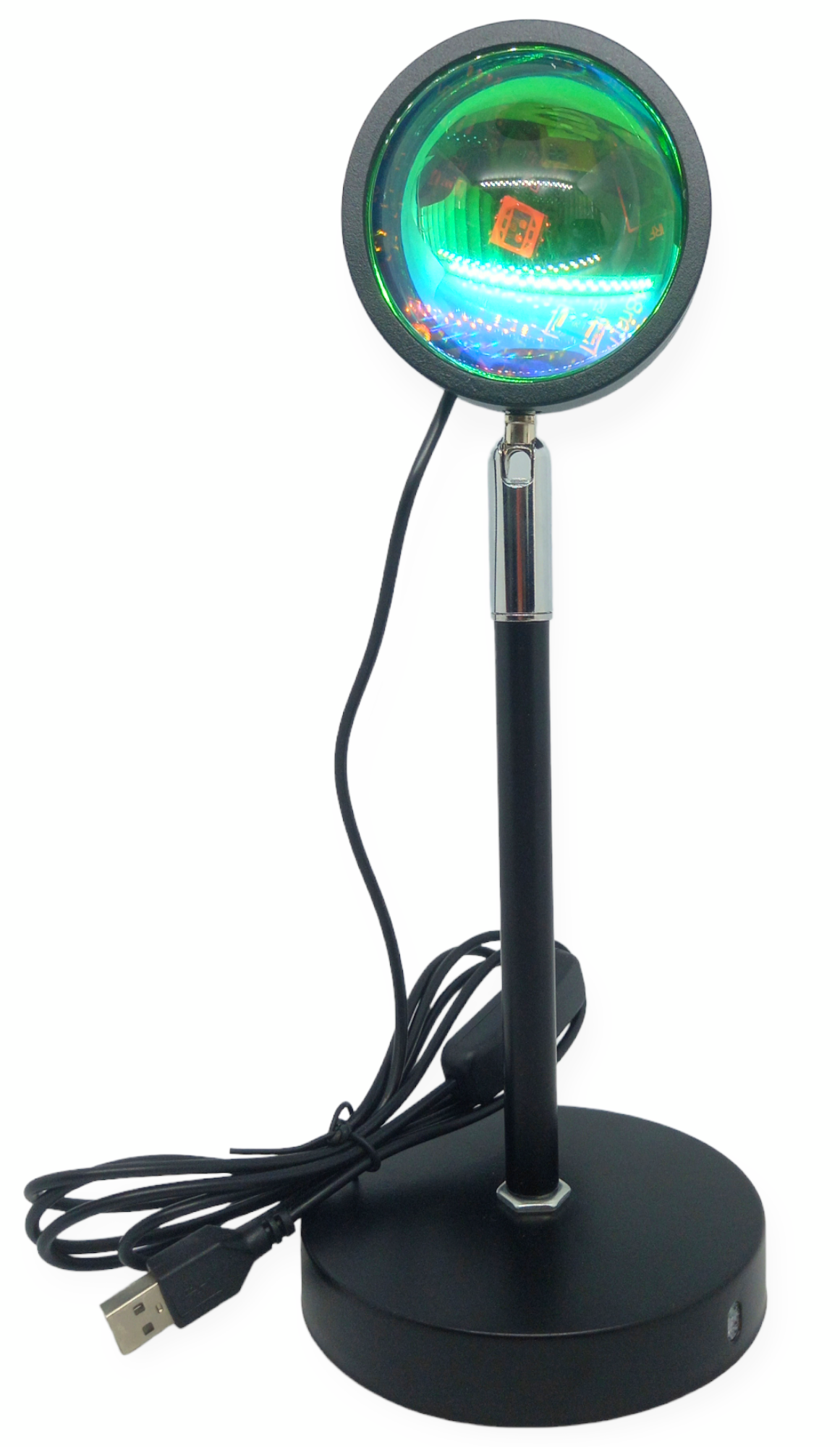 Светильник проекционный Sunset lamp с эффектом рассвета и заката с пультом USB с 4 режимами освещения (11486714)