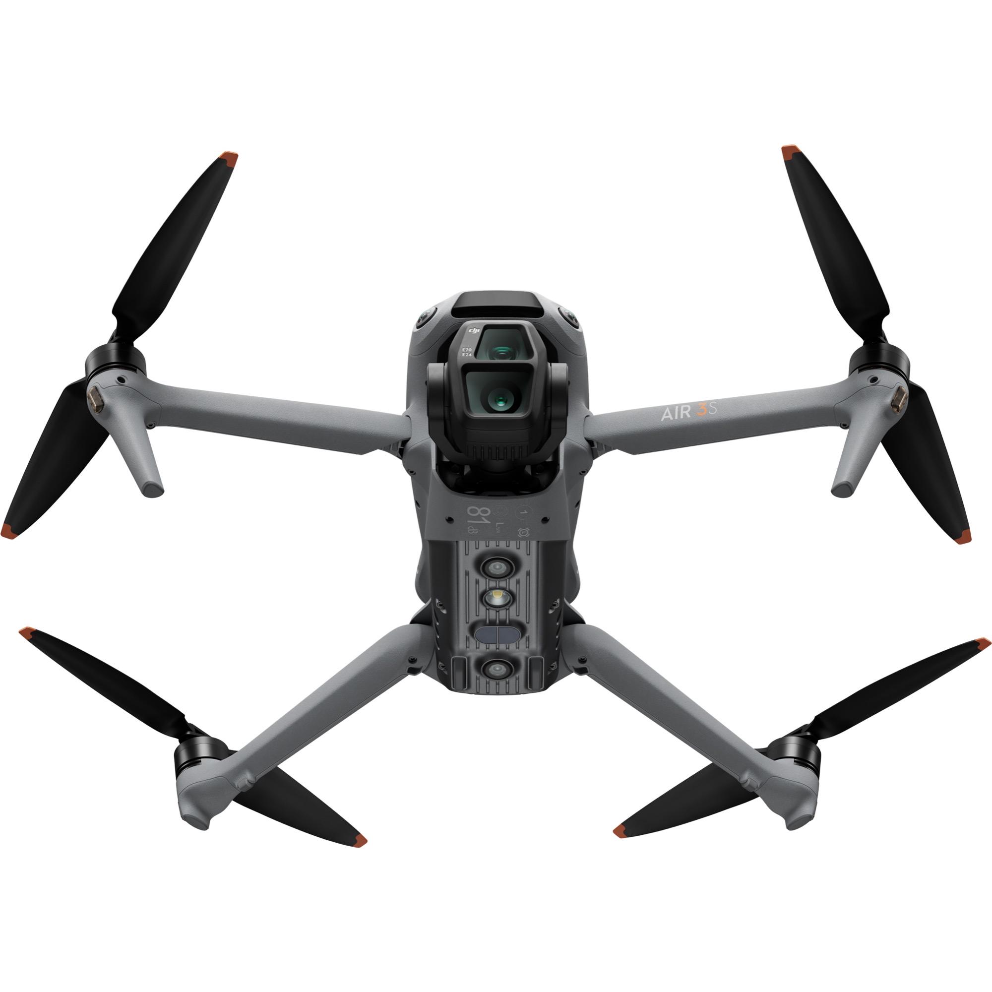 Квадрокоптер DJI Air 3S Fly More Combo с RC-N3 (CP.MA.00000815.01,CP.MA.00000815.02) - фото 5