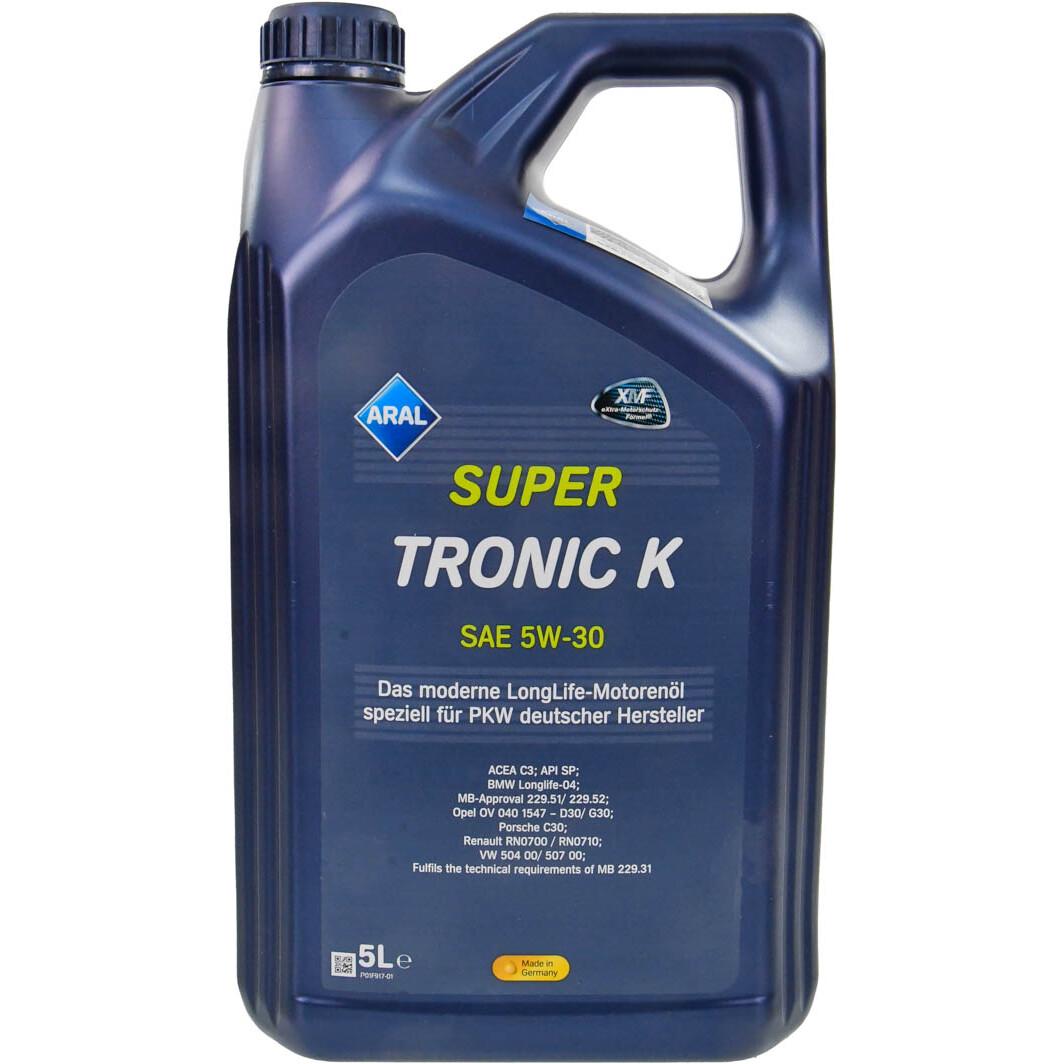 Моторное масло ARAL Super Tronic K 5W-30 5 л (15DBCF)