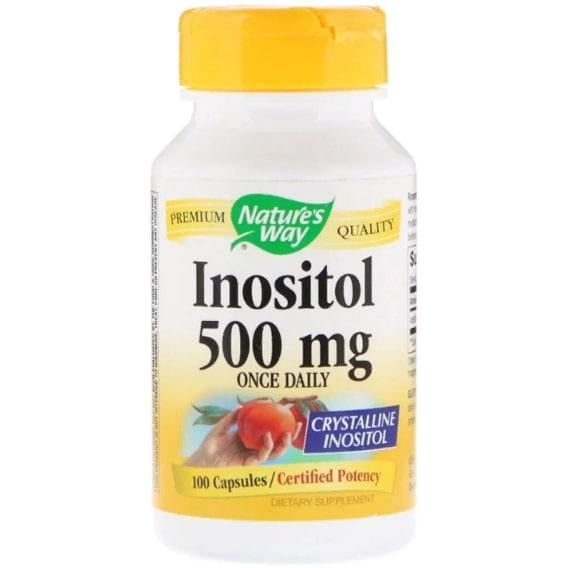 Инозитол Nature's Way Inositol Once Daily 500 мг 100 Caps (NWY40461) Инозитол Nature's Way Inositol Once Daily 500 мг 100 Caps (NWY40461)