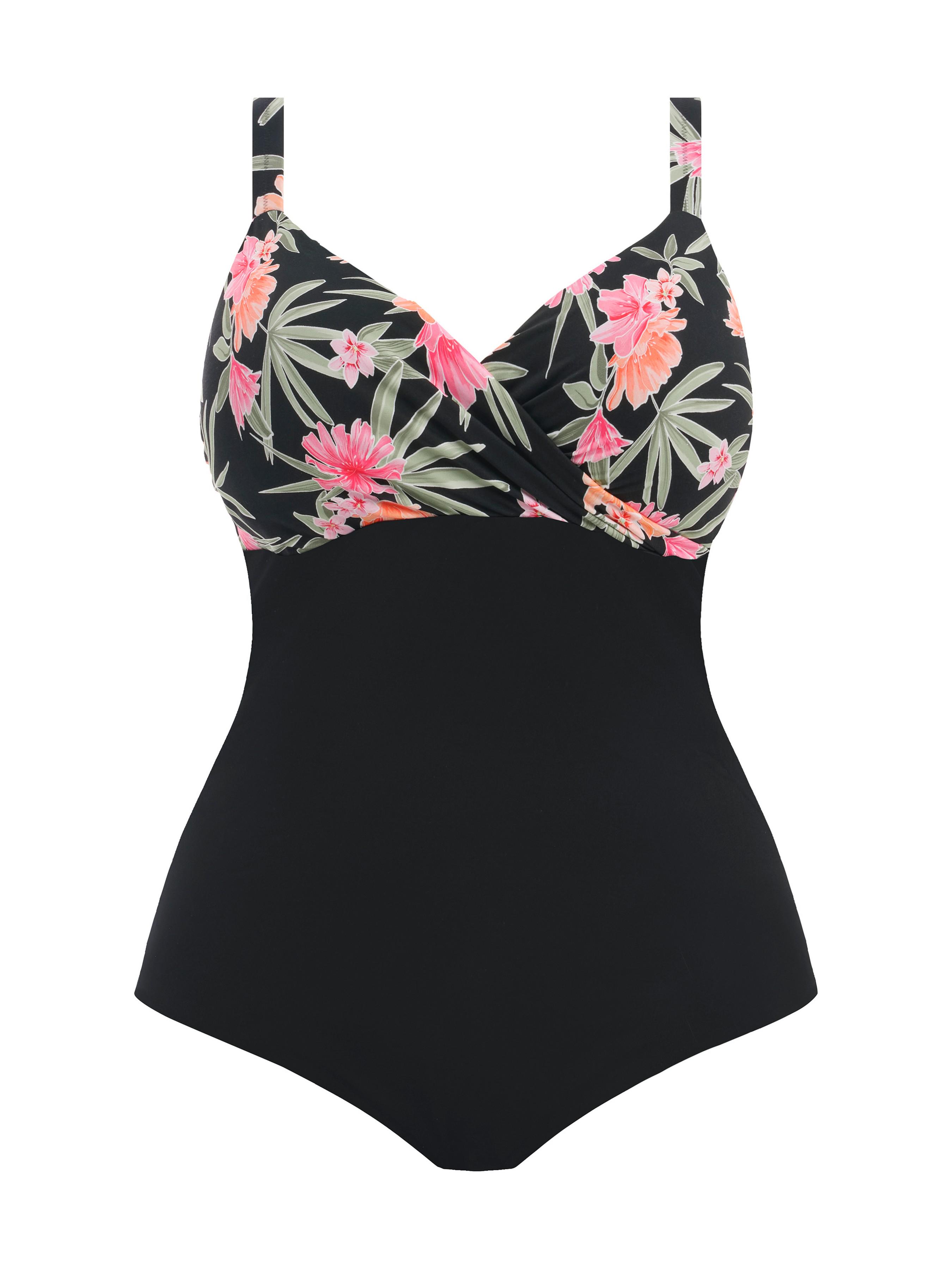 Купальник совместный Elomi Dark Tropics 800145 16/XL Black (889501385119) - фото 4