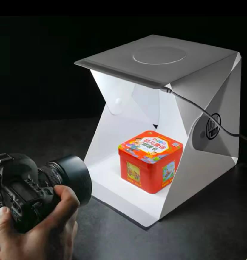Лайтбокс для предметной съемки с LED подсветкой 23х23х24 см (dc04ee60) - фото 2 Лайтбокс для предметной съемки с LED подсветкой 23х23х24 см (dc04ee60) - фото 2