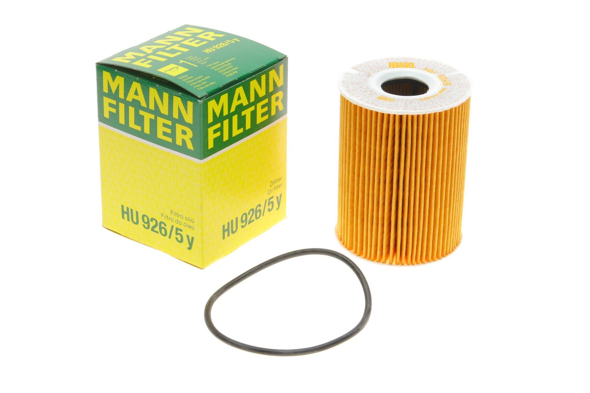 Фильтр масляный Mann-Filter для MB M-class W164/E-class W211/S-class W221 4,0 CDI 05-13 (HU 926/5 Y)