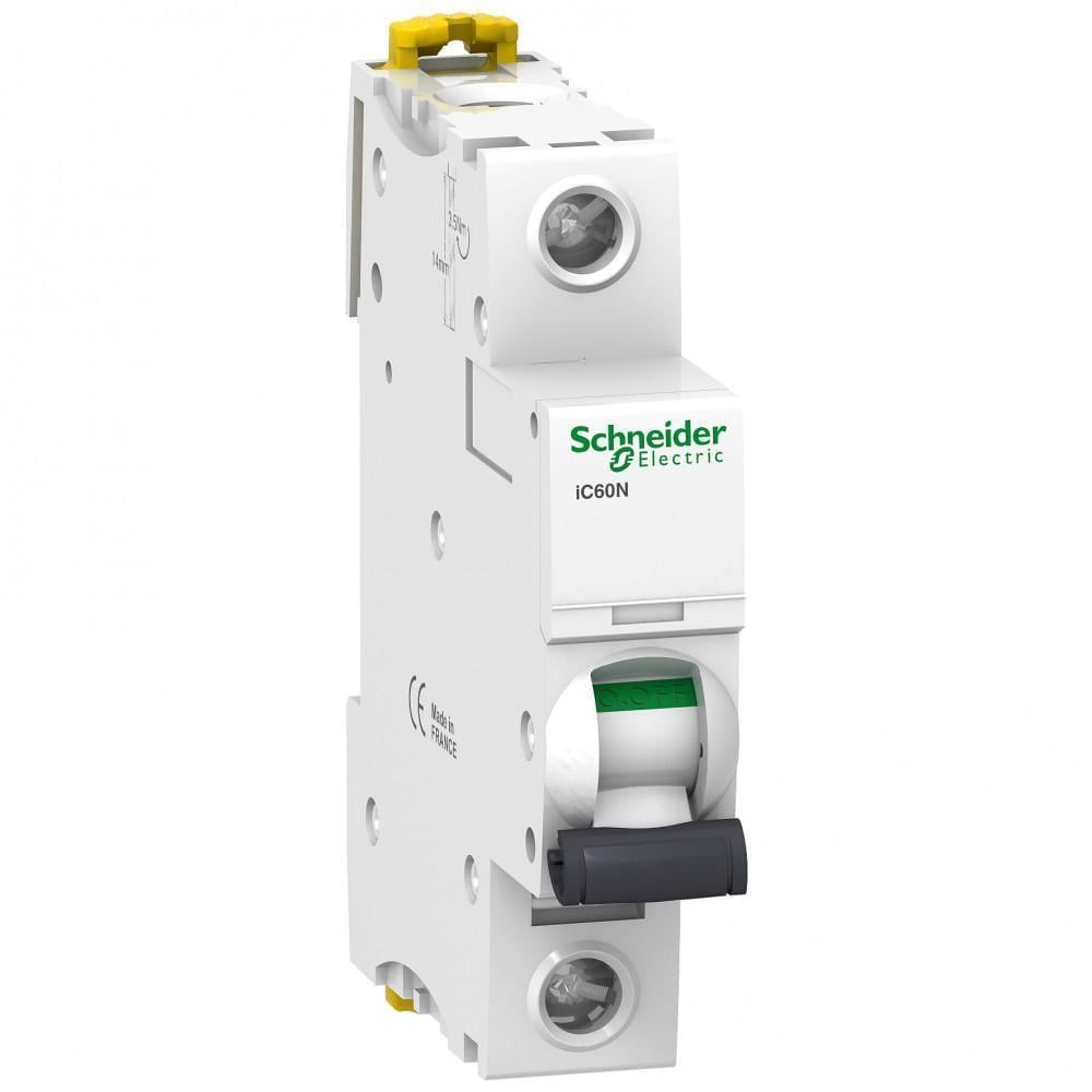 Автоматический выключатель Schneider Electric iC60N C 1P 6A (A9F79106)