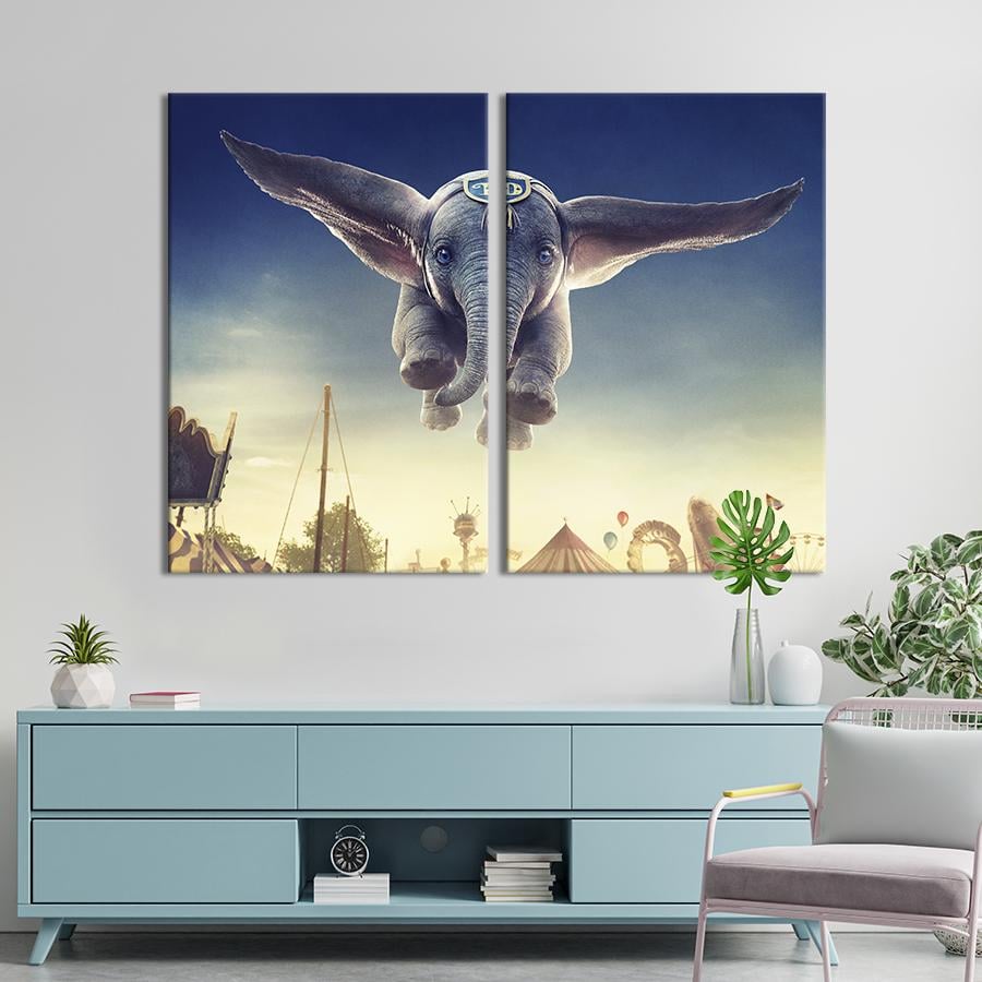 Картина на холсте Dumbo 165x122 см (1474-2)