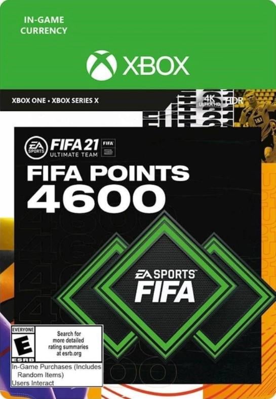 Гра для приставок Xbox One FUT 22 - FIFA Points 4600 DLC (000322)