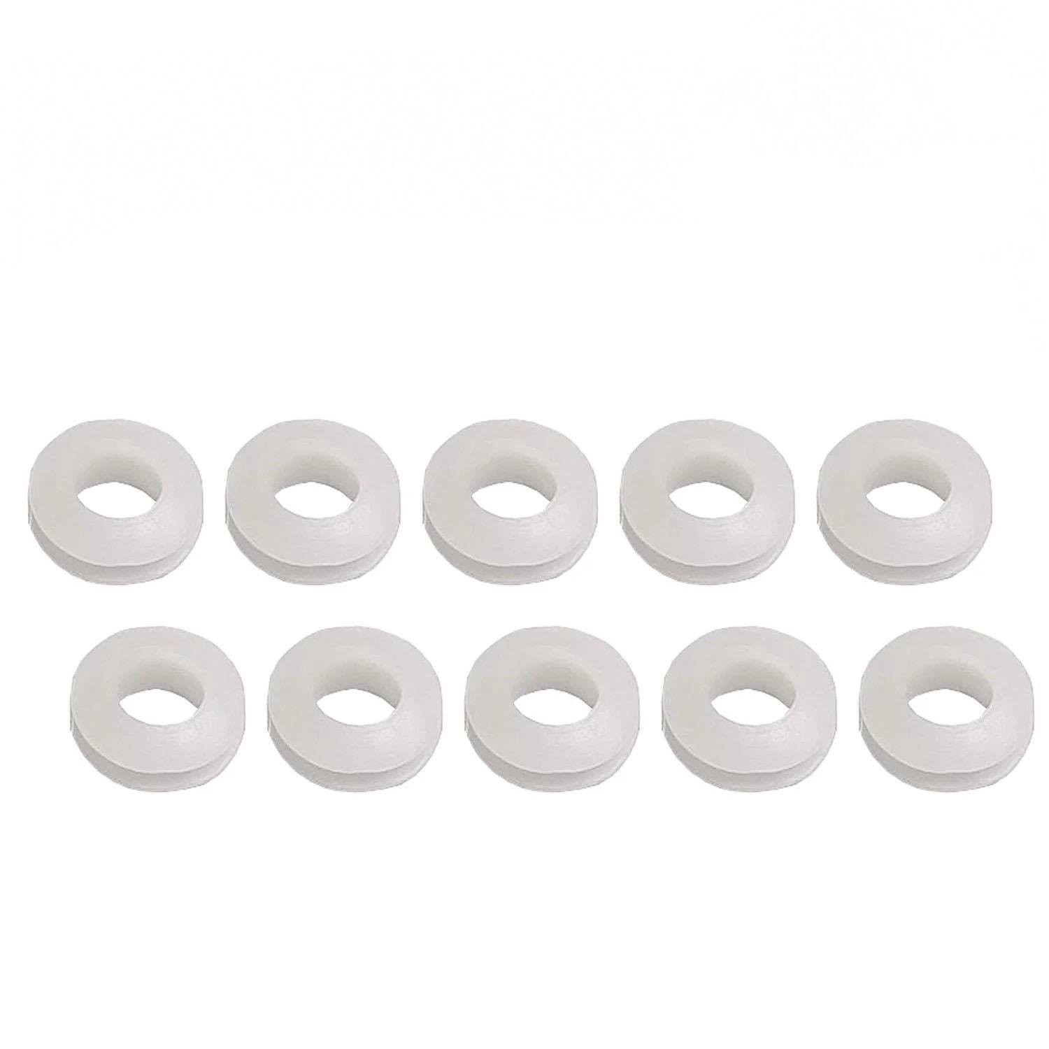 Набір гумових втулок 6 мм 50 шт. Білий (53390)