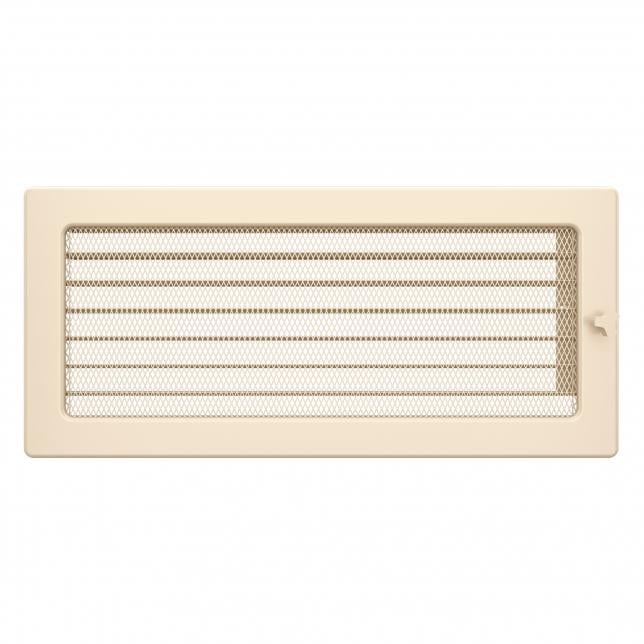 Решітка камінна SAVEN з жалюзі 17х37 Кремовий (9331922)