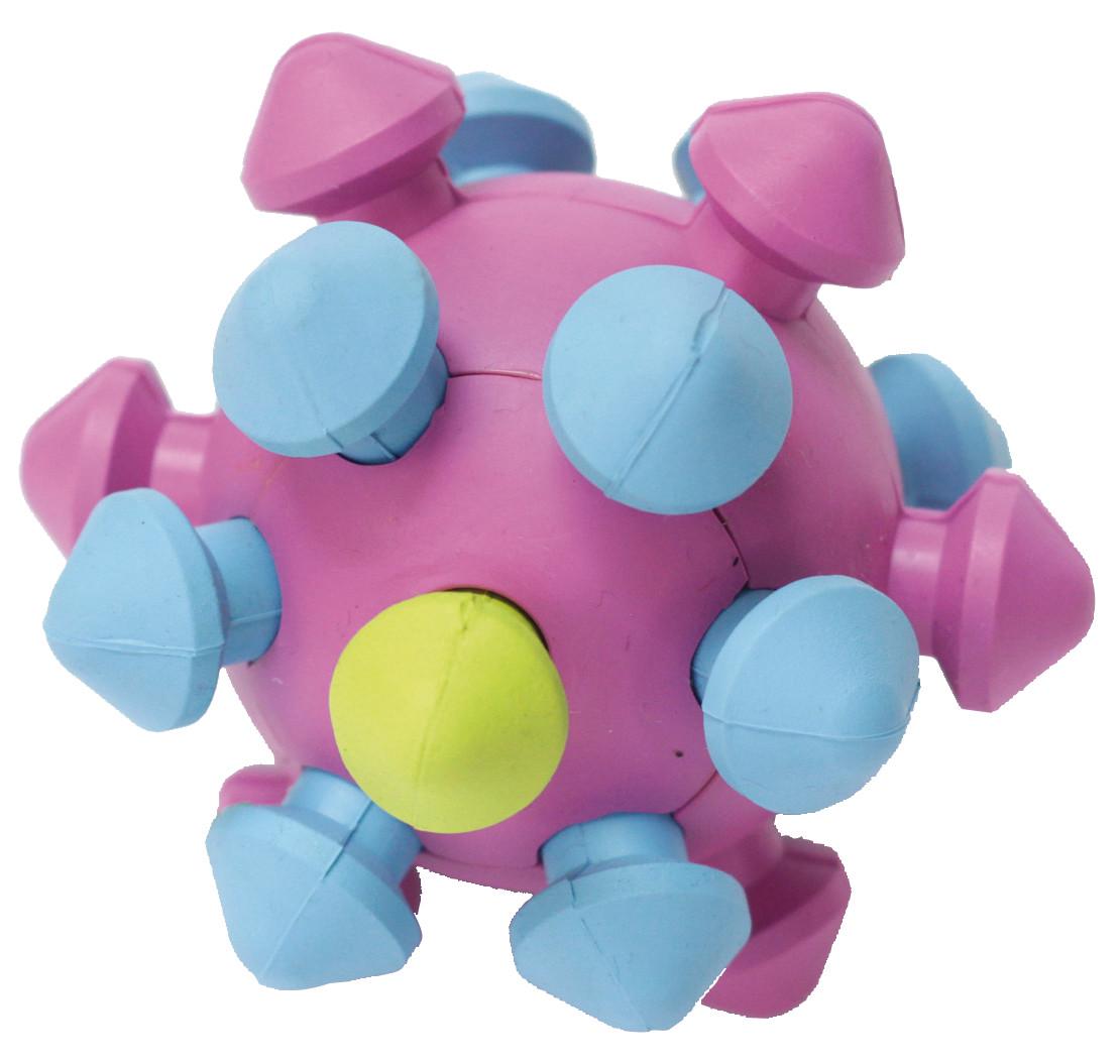 Іграшка для собак Croci гумовий м'яч-міна 11 см (1199892452)