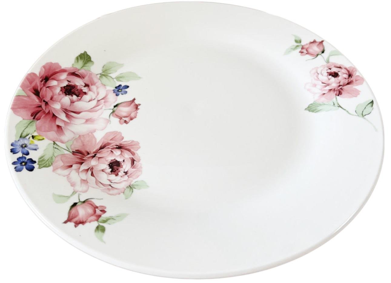 Тарелка Limited Edition Rose см Белый (YF6024-1) Тарелка Limited Edition Rose см Белый (YF6024-1)