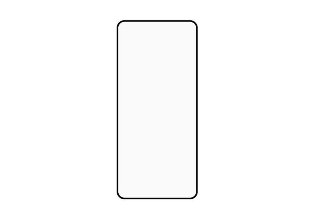 Загартоване захисне скло на Xiaomi Redmi Note 12 Explorer / Чорна рамка