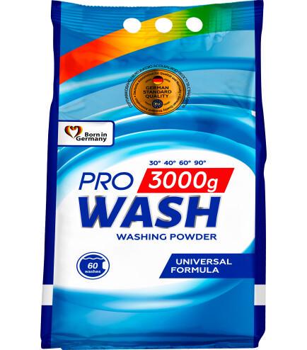 Порошок для стирки универсал Pro Wash 3 кг (2313771960) - фото 1