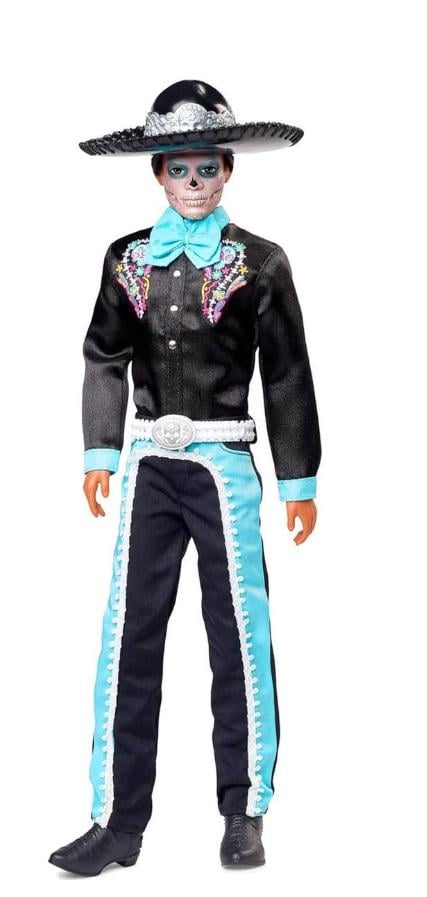 Кукла коллекционная Кен Барби Barbie Signature Doll 2024 Día De Muertos Ken HRM73