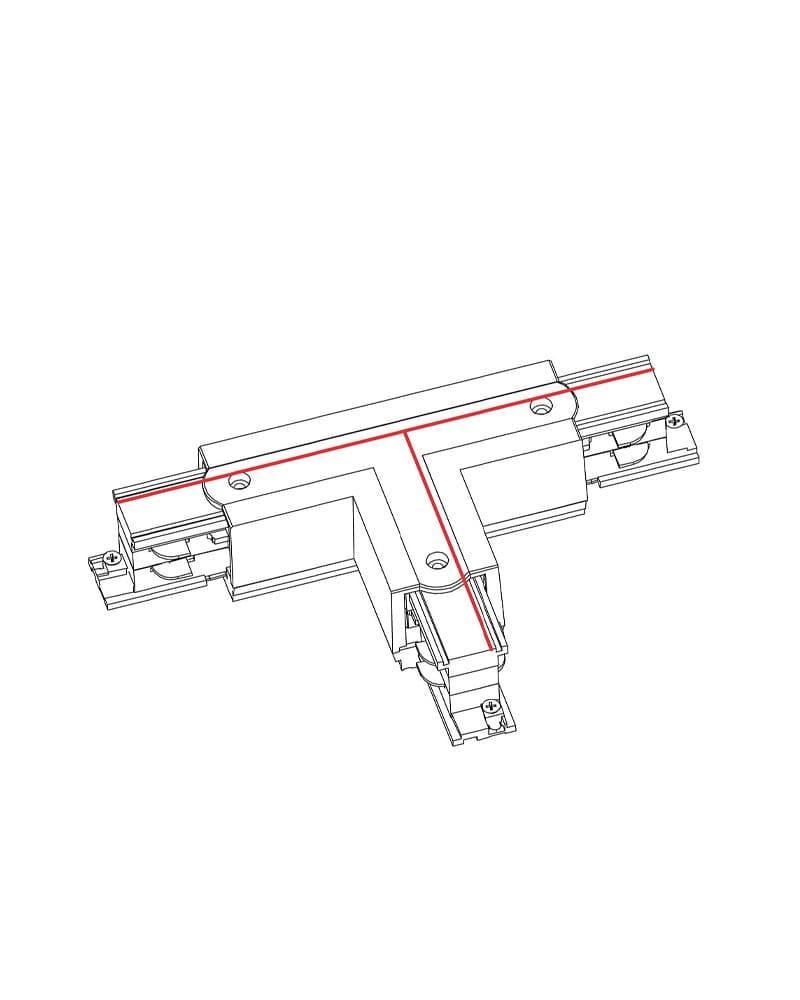 З'єднувач Nowodvorski 8243 Ctls Power T Connector Left 1 T-l1 (2229959398) - фото 3