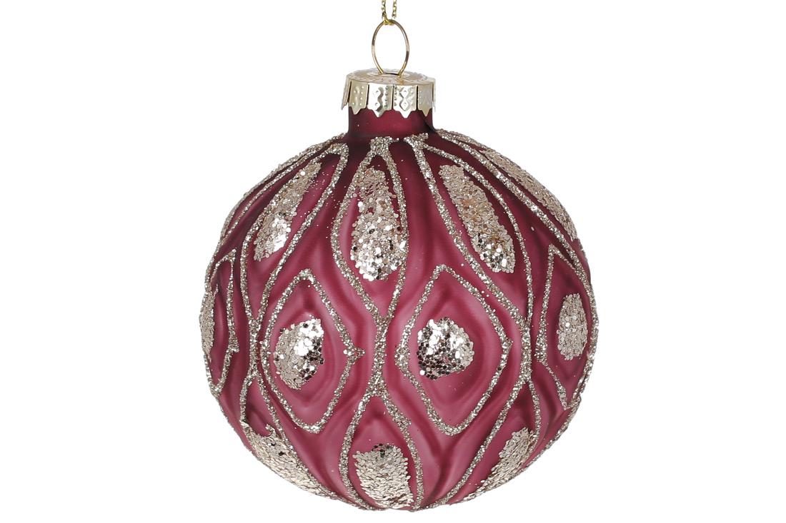 Елочный шар BonaDi 8 см (118-798)