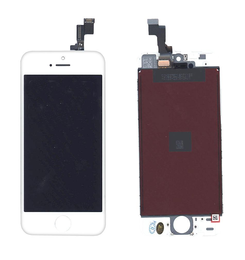Матрица с тачскрином для телефона Apple iPhone 5S Белый