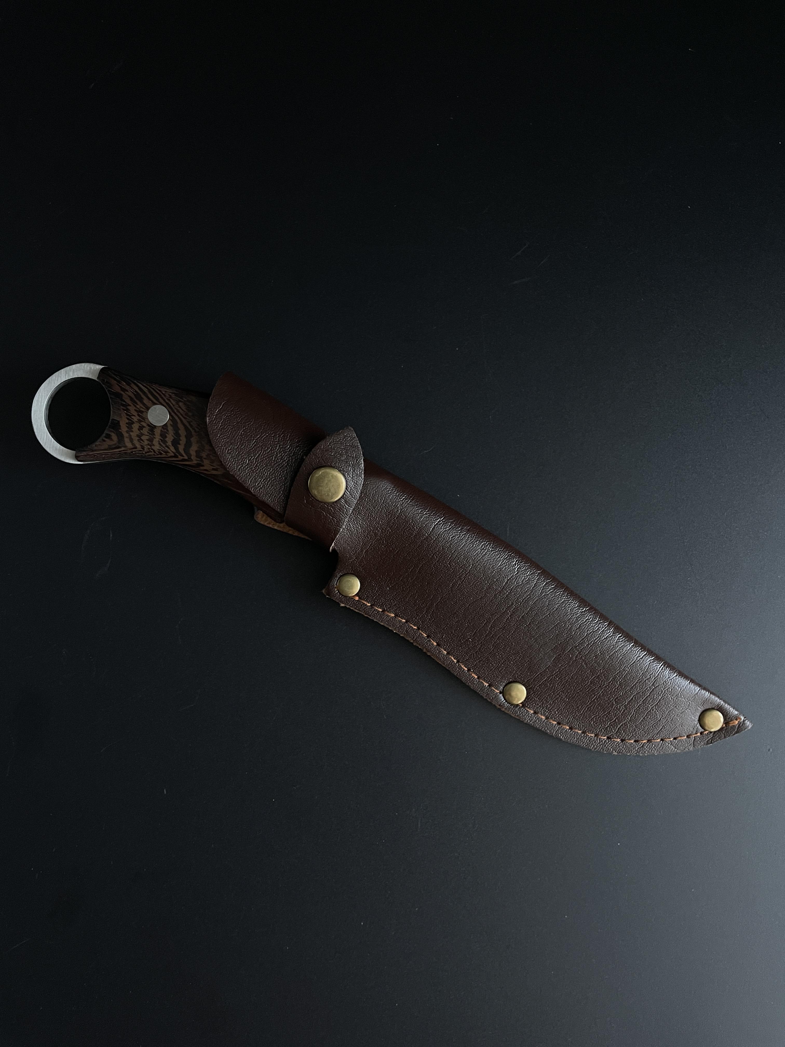 Нож туристический 1-2460 нержавеющая сталь (KN1064) - фото 12 Нож туристический 1-2460 нержавеющая сталь (KN1064) - фото 12