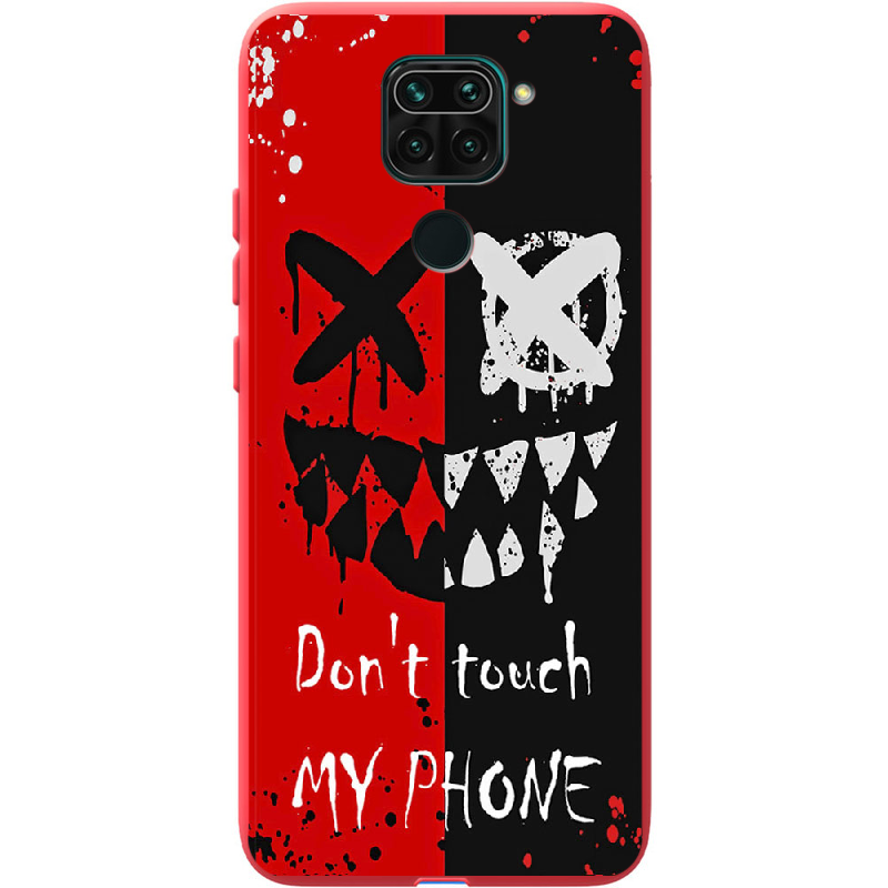 Чехол BoxFace Xiaomi Redmi Note 9 Bad Smile Красный силикон (39801-up2468-41193) - фото 1