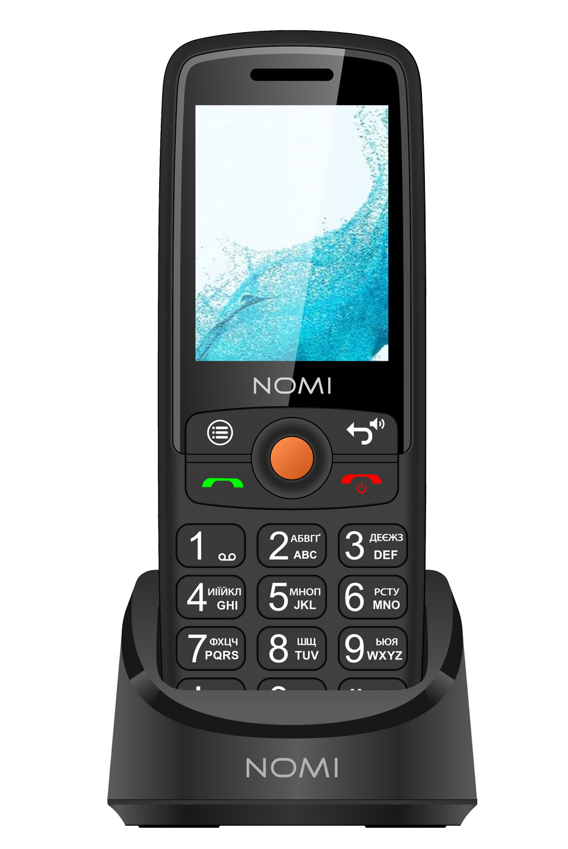 Телефон із док-станцією Nomi i2440 Чорний (2619817294)