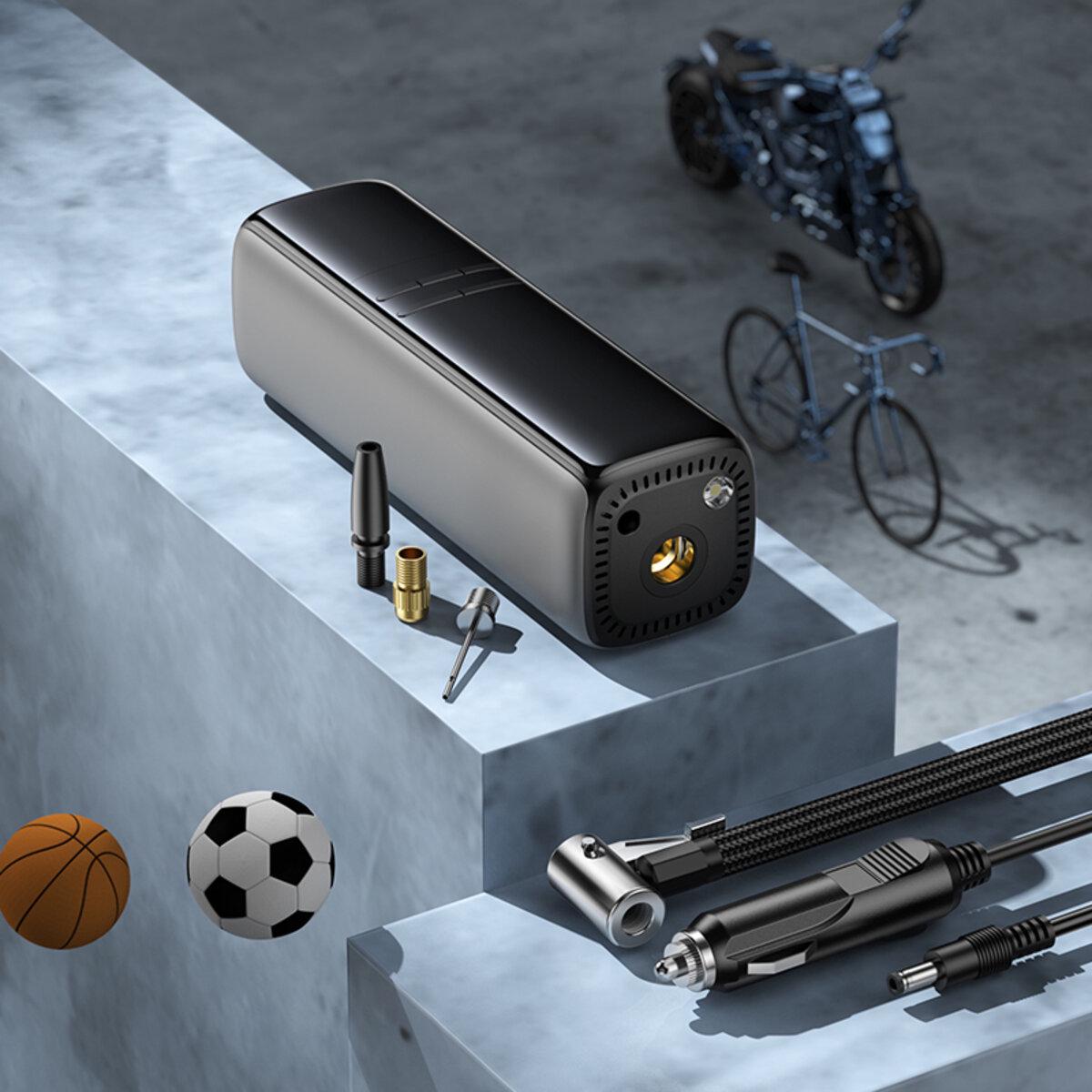 Насос автомобільний Borofone FC1 компрессор 160 PSI LED підсвічування Чорний (620014) - фото 7 Насос автомобільний Borofone FC1 компрессор 160 PSI LED підсвічування Чорний (620014) - фото 7