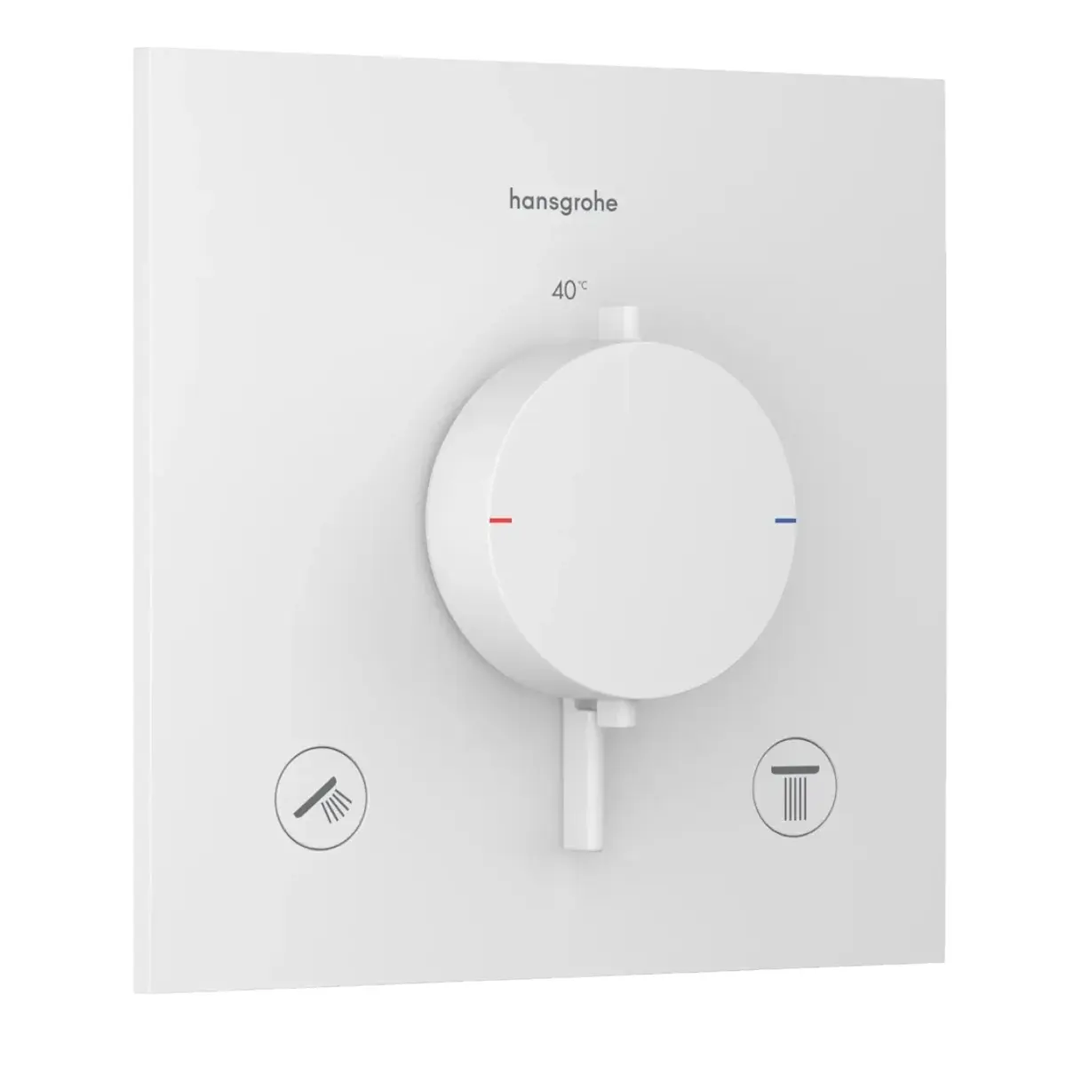 Смеситель для душа Hansgrohe Ecostat Comfort E термостатический Белый матовый (33711700)