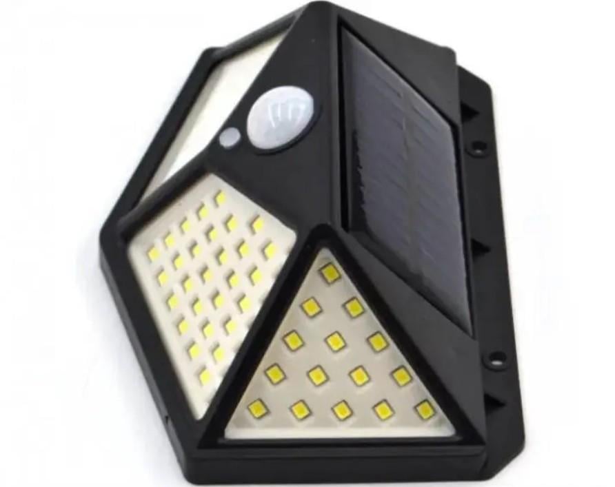 Ліхтар із сонячною панеллю та датчиком руху UKC CL-100 Чорний (19564998) - фото 2 Ліхтар із сонячною панеллю та датчиком руху UKC CL-100 Чорний (19564998) - фото 2