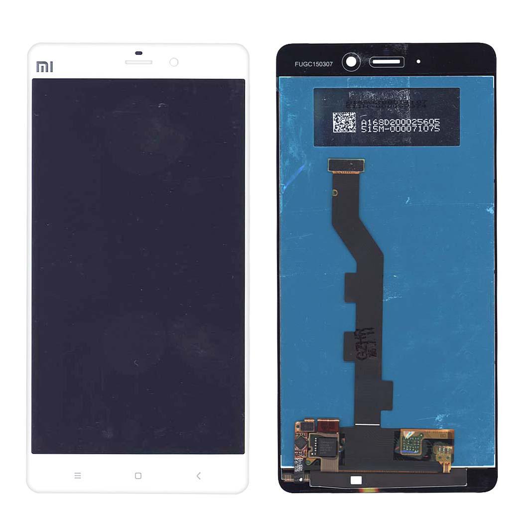 Матрица с тачскрином для телефона Xiaomi Mi Note Белый