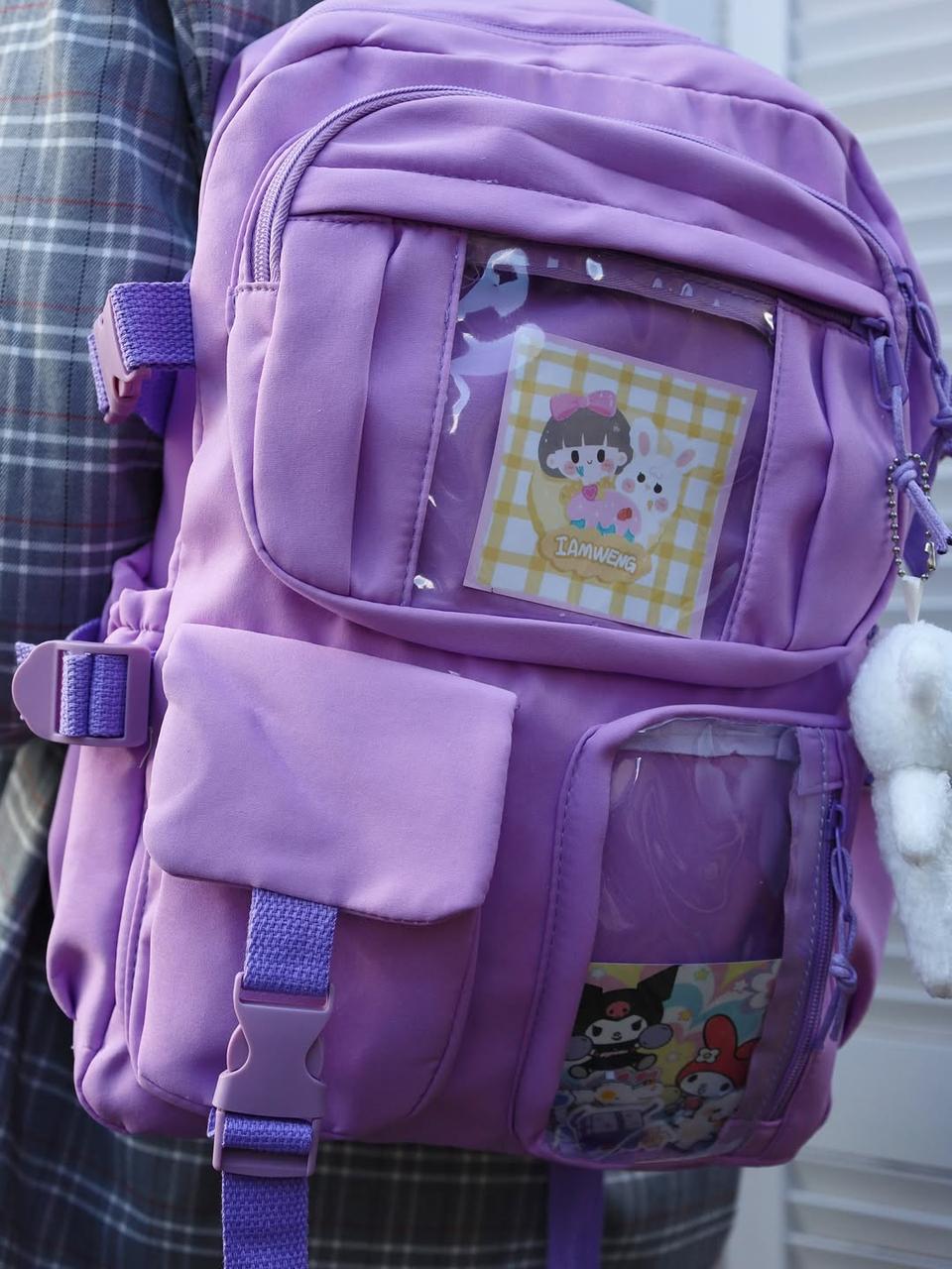 Рюкзак Purple Splash школьный Лиловый (2815225055)