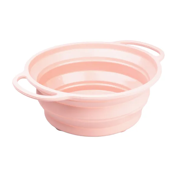 Дуршлаг складной TS Kitchen из пищевого силикона 2,6 л Розовый (147-107- HP34544P)