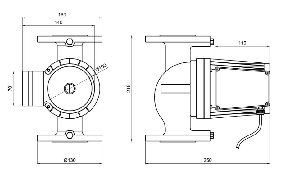 Циркуляционный насос Thermo Alliance LPS LPA40-13-550 фланцевый (LPA4013550) - фото 2 Циркуляционный насос Thermo Alliance LPS LPA40-13-550 фланцевый (LPA4013550) - фото 2