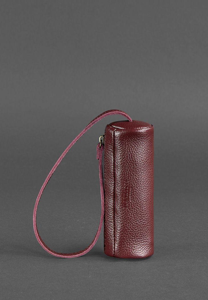 Ключница женская кожаная 3.0 Тубус Марсала (A-026549) - фото 3 Ключница женская кожаная 3.0 Тубус Марсала (A-026549) - фото 3