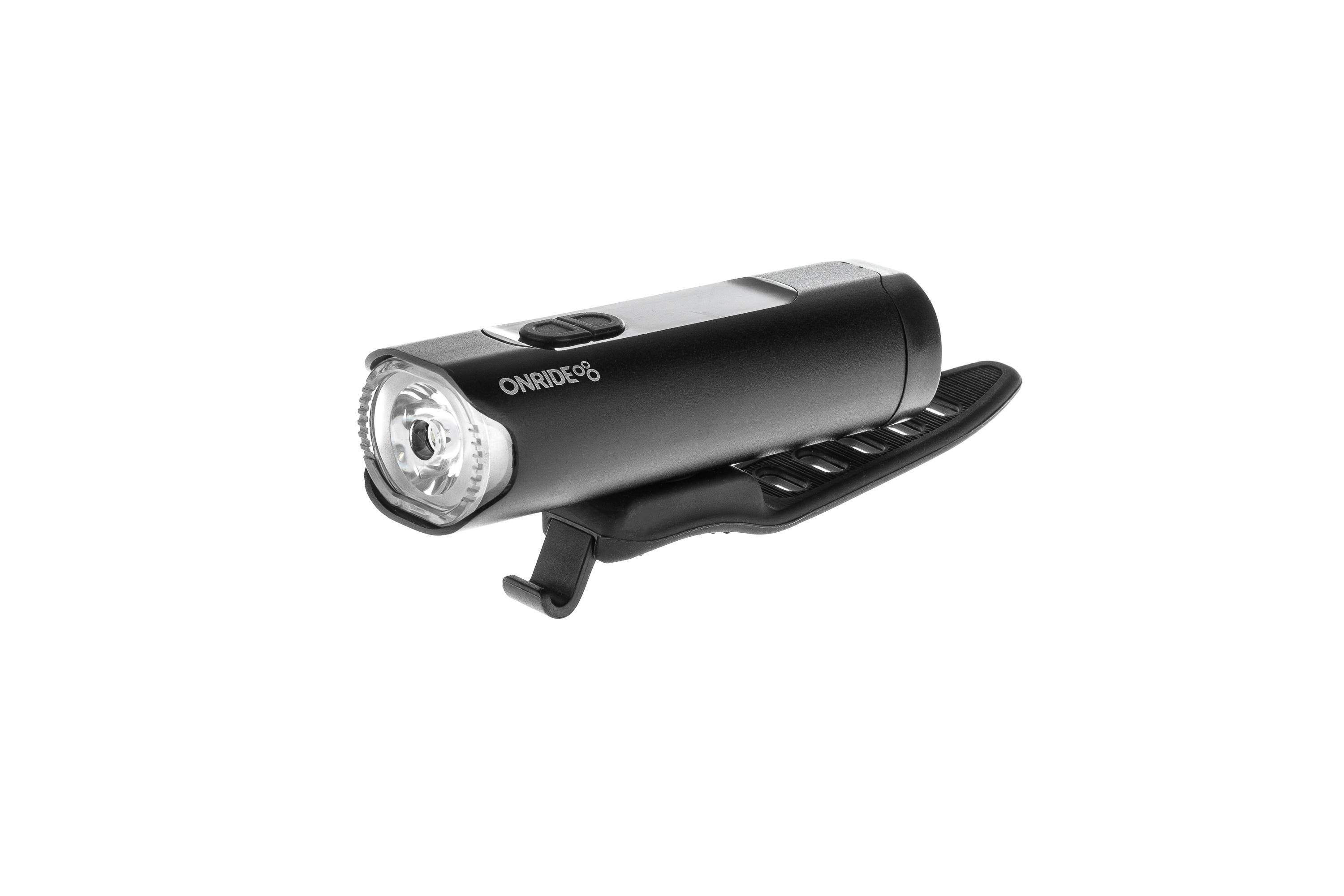 Ліхтар велосипедний OnRide Rouse 20 USB 500 Люмен Чорний (6931620283)