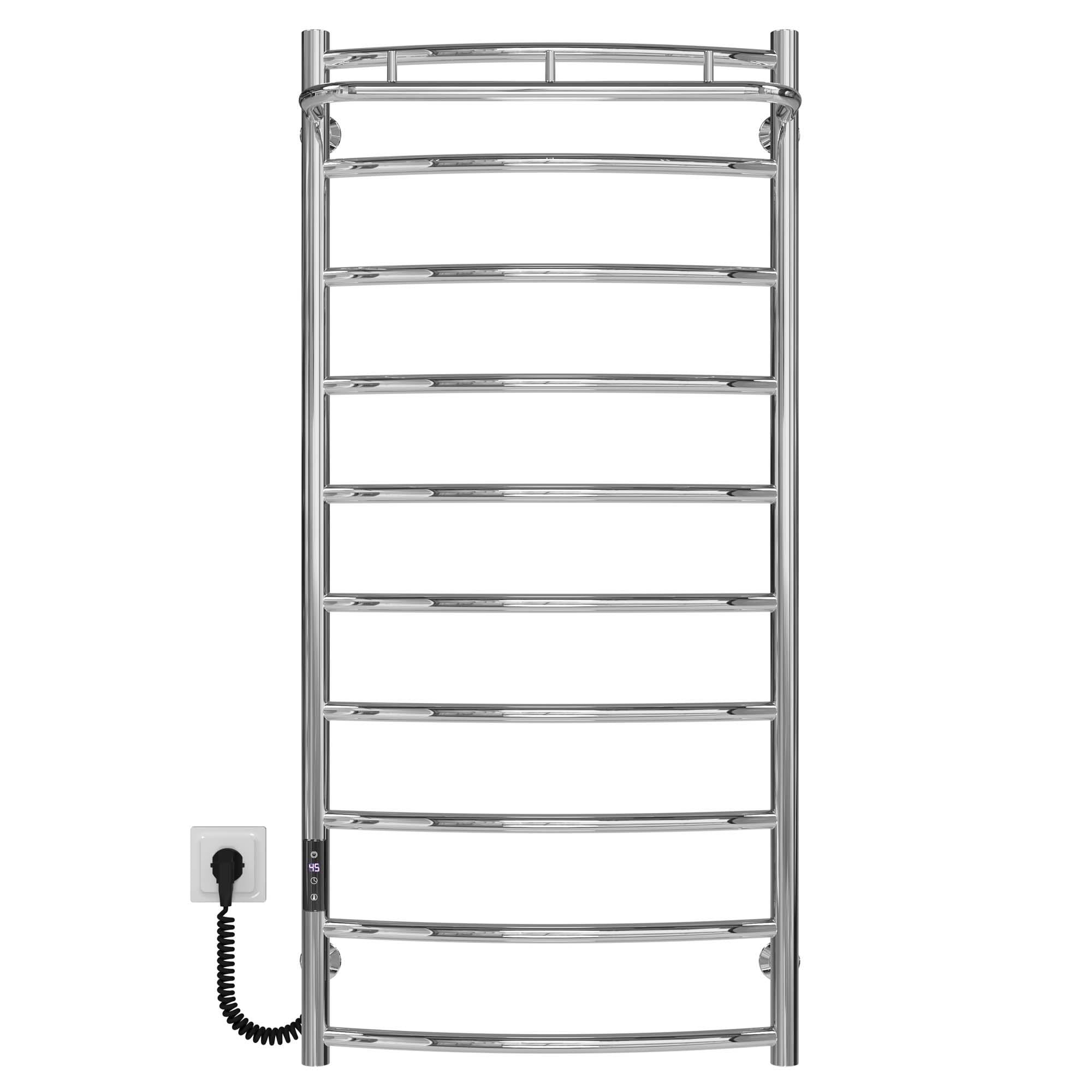 Рушникосушарка електрична Deffi Класік N П10 JD03 ліве підключення нержавіюча сталь 500x1100 мм Хром (C.KN.110.50.10.E.C.L.1)