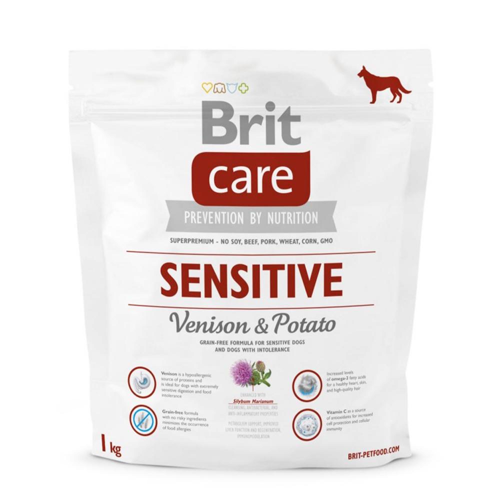 Сухой корм для собак Brit Care Sensitive Venison & Potato - 3 кг - фото 3 Сухой корм для собак Brit Care Sensitive Venison & Potato - 3 кг - фото 3