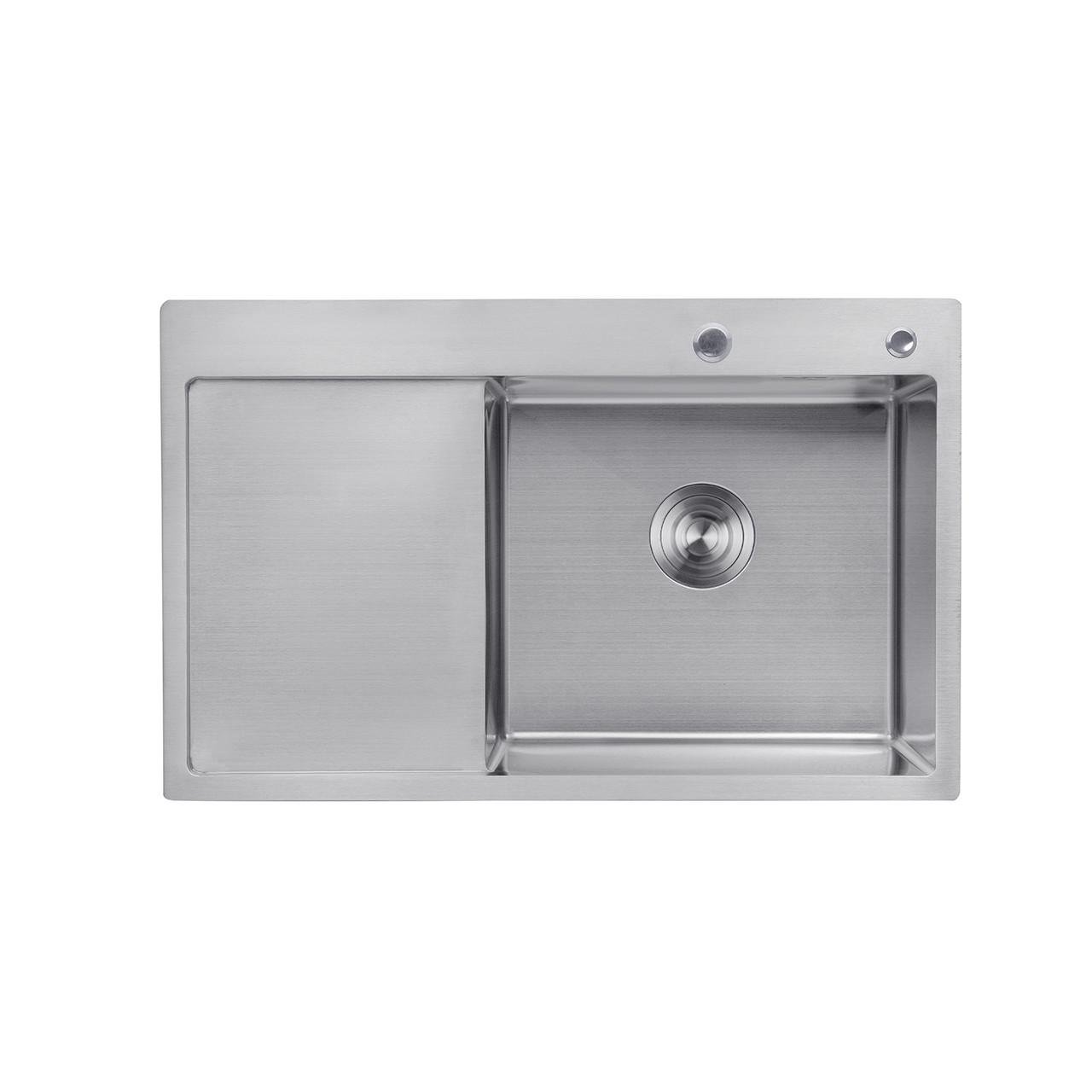 Мойка для кухни Kroner KRP Geburstet R 3/1 мм из нержавеющей стали 78х49 см HM (CV025276)